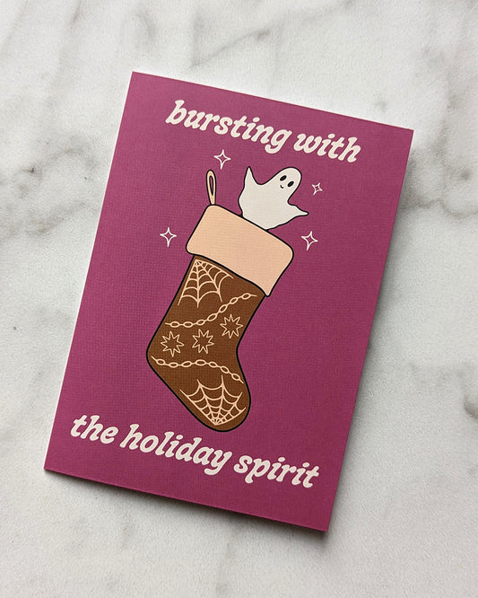 Holiday Spirit Holiday Card