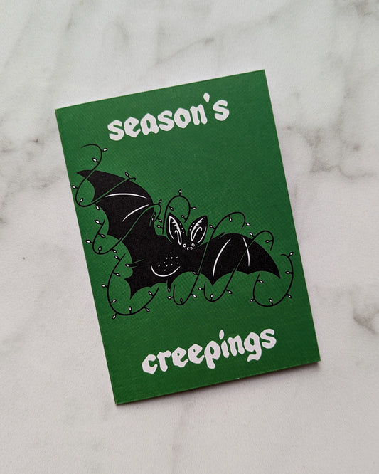 Season's Creepings Holiday Card
