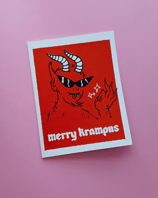 Merry Krampus Card
